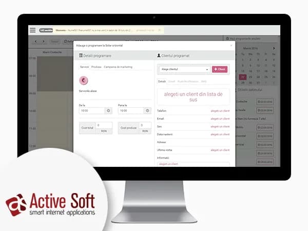 Laso.ro — secțiune de administrare — Design UI / UX, Dezvoltare, Panou de administrare, SaaS, Responsive · by Level UI