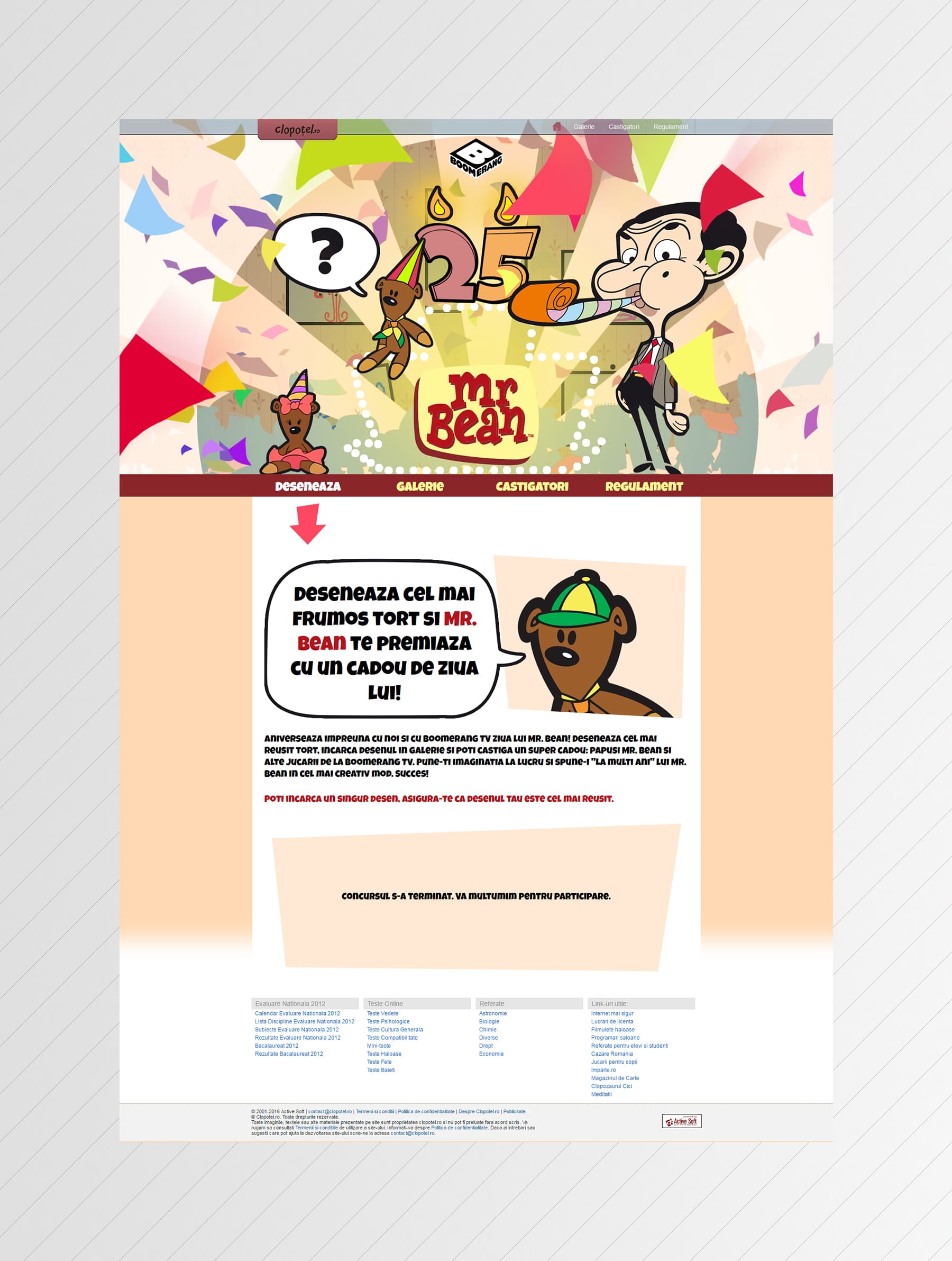 Campaign Miniwebsites — Design UI/UX & Dezvoltare Frontend project by Level UI for Active Soft (2)