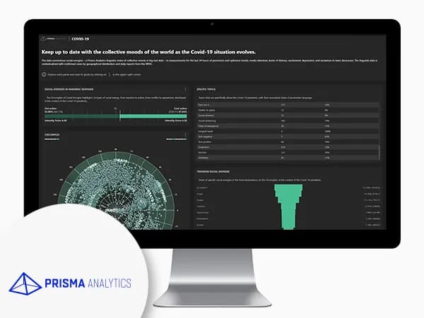 Website PA COVID-19 — Design UI / UX, Dezvoltare, Vizualizare de date, Sănătate, Highcharts · by Level UI