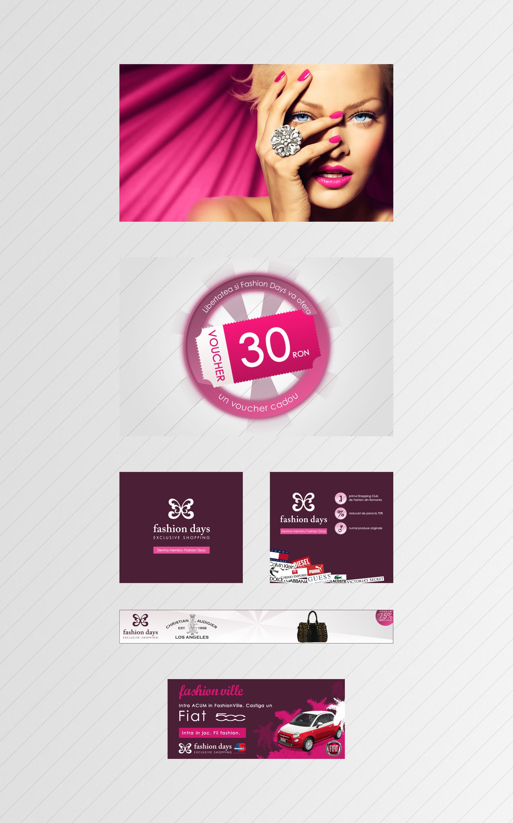Fashion Days — Flash Banners — Design Grafic & Motion Graphics project by Level UI for Fashion Days Shopping (eMAG)