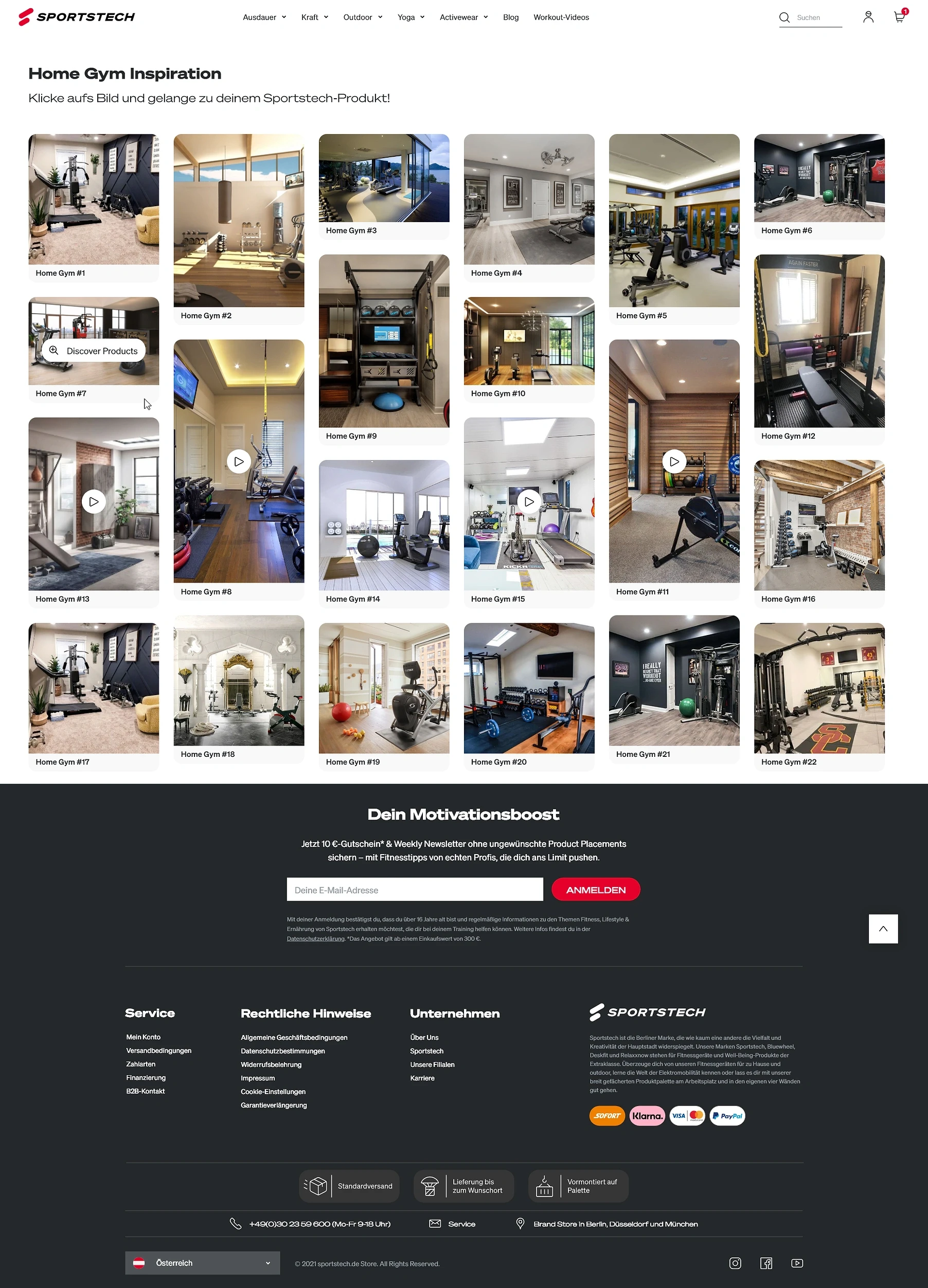 Inspirație home gym — Sportstech · by Level UI