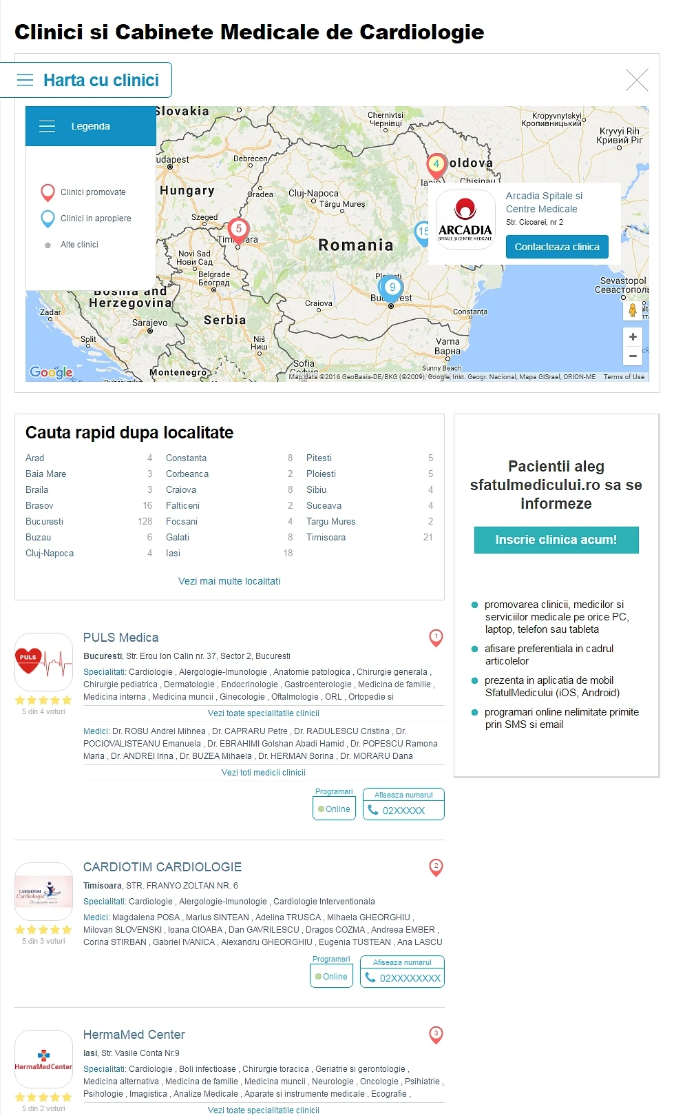 Căutare cu API-ul Maps — Active Soft · by Level UI